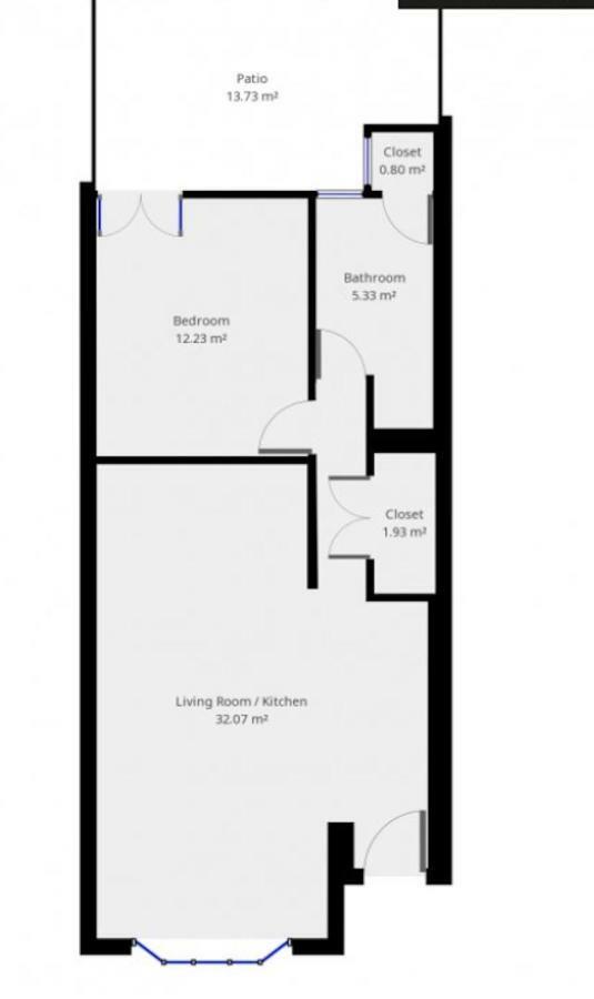 Bonnington Gardens - 1 Bed Open Plan Basement Flat * Londra